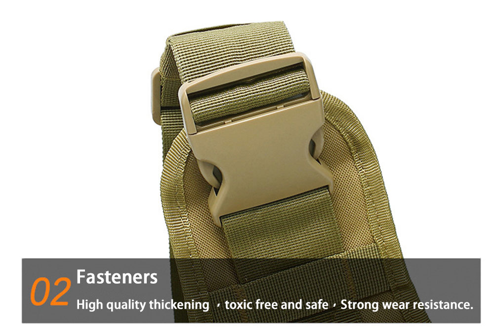 MEGE Brand military enthusiasts tactical chest bag men's outdoor sports nylon waterproof casual camouflage shoulder bag