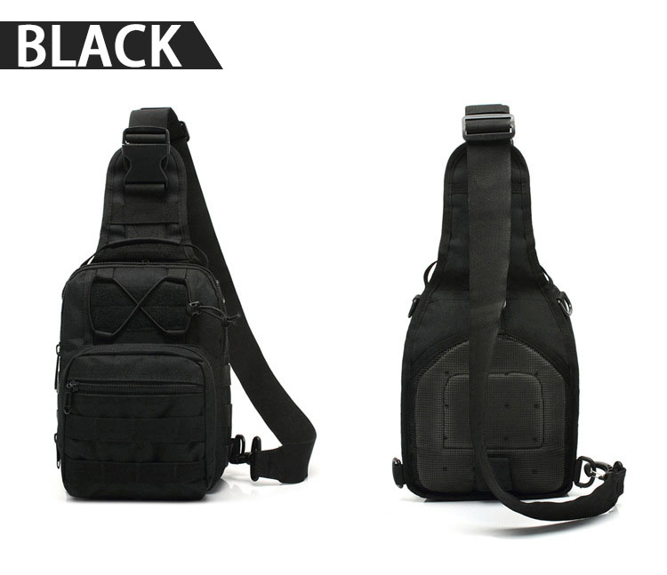 MEGE Brand military enthusiasts tactical chest bag men's outdoor sports nylon waterproof casual camouflage shoulder bag