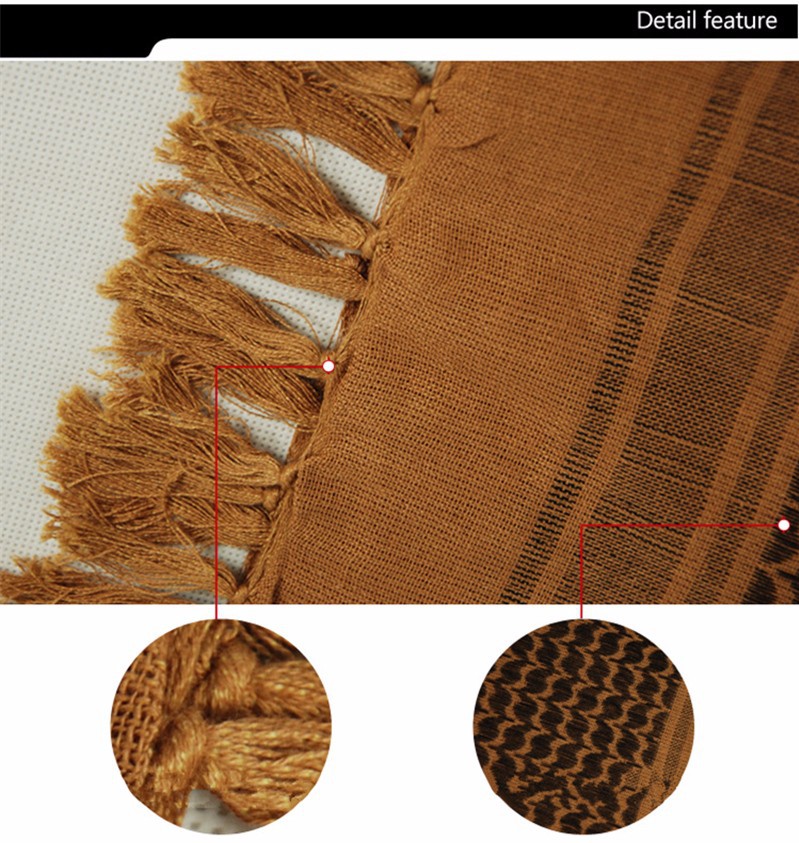 Airsoft Military Shemagh Thicken Muslim Hijab Multifunction Tactical Scarf Shawl Arabic Keffiyeh Scarves Fashion Scarf Women Airsoft Military Shemagh Thicken Muslim Hijab Multifunction Tactical Scarf Shawl Arabic Keffiyeh Scarves Fashion Scarf Women