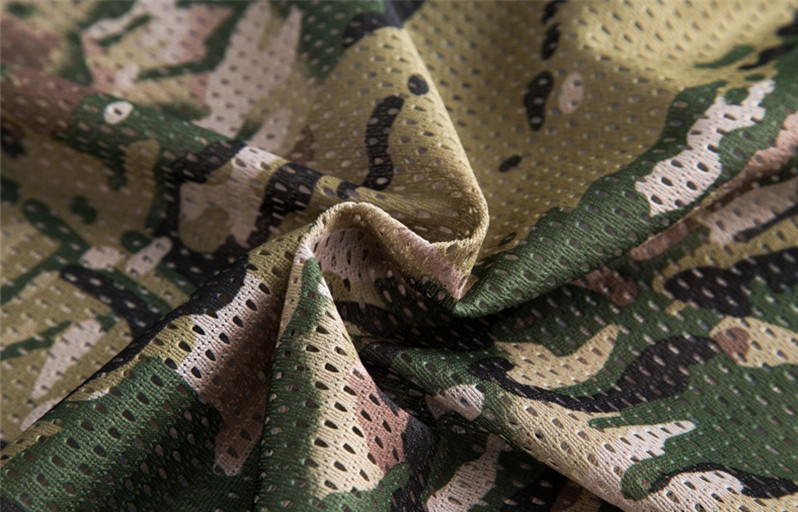 MEGE Unisex Camouflage Scarf, Tactical Multifunctional Army Mesh, Breathable Airsoft Paintball Scarf, Wrap Mask Shemagh Veil