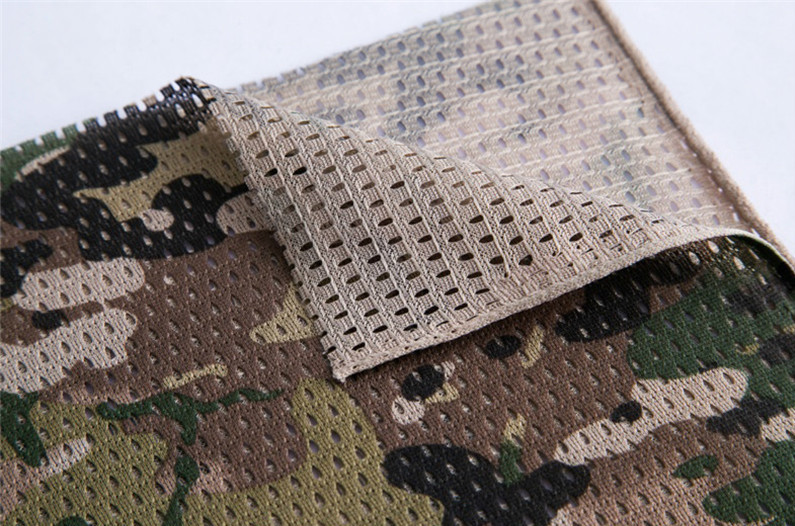 MEGE Unisex Camouflage Scarf, Tactical Multifunctional Army Mesh, Breathable Airsoft Paintball Scarf, Wrap Mask Shemagh Veil