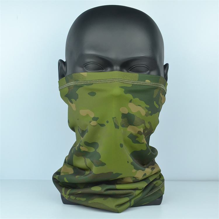 Balaclava Camouflage Cycling Tactical Face Mask Shield Breathable bandana Full Cover Face Hoods Scarf Hat Ski Mask Neck Summer