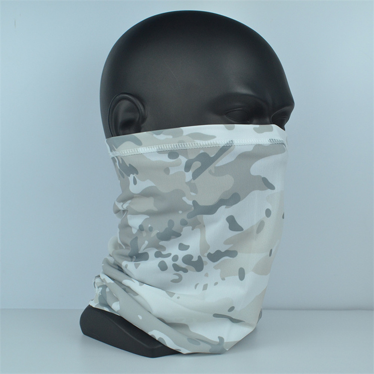 Balaclava Camouflage Cycling Tactical Face Mask Shield Breathable bandana Full Cover Face Hoods Scarf Hat Ski Mask Neck Summer