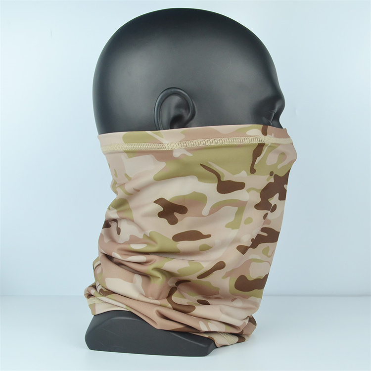 Balaclava Camouflage Cycling Tactical Face Mask Shield Breathable bandana Full Cover Face Hoods Scarf Hat Ski Mask Neck Summer