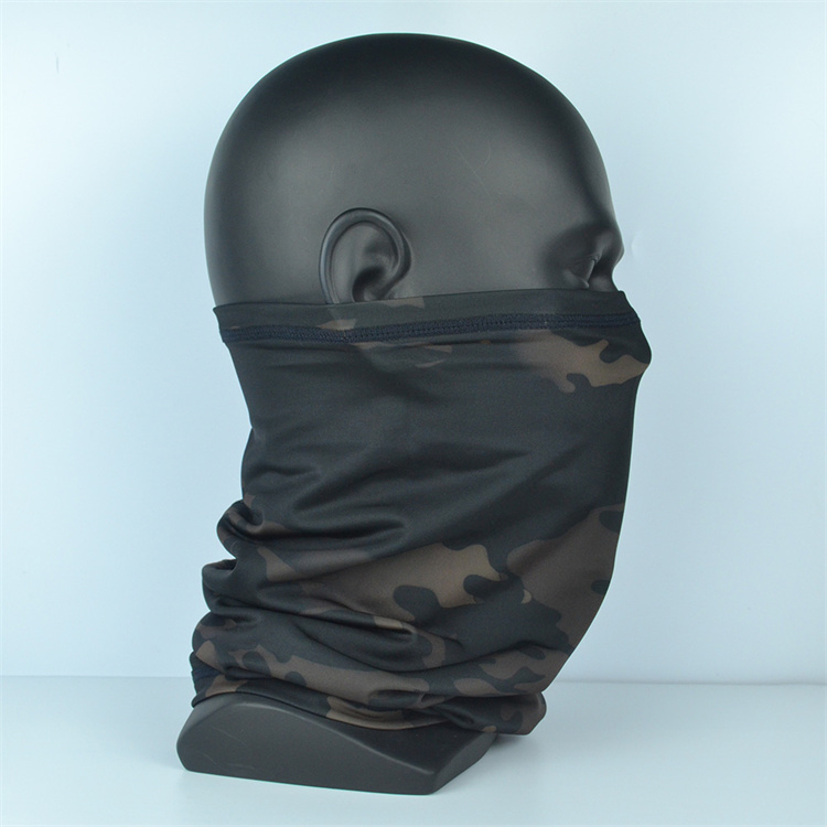 Balaclava Camouflage Cycling Tactical Face Mask Shield Breathable bandana Full Cover Face Hoods Scarf Hat Ski Mask Neck Summer