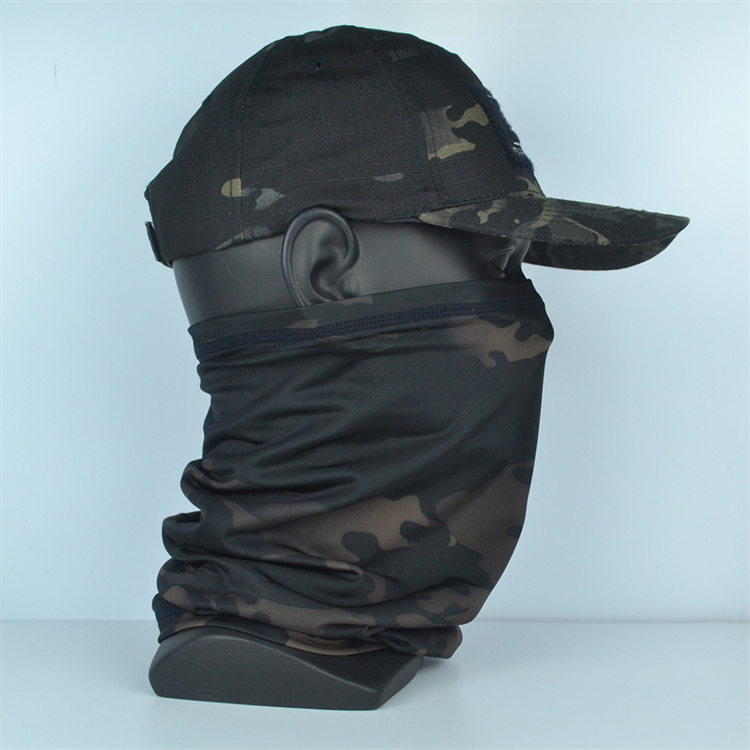 Balaclava Camouflage Cycling Tactical Face Mask Shield Breathable bandana Full Cover Face Hoods Scarf Hat Ski Mask Neck Summer