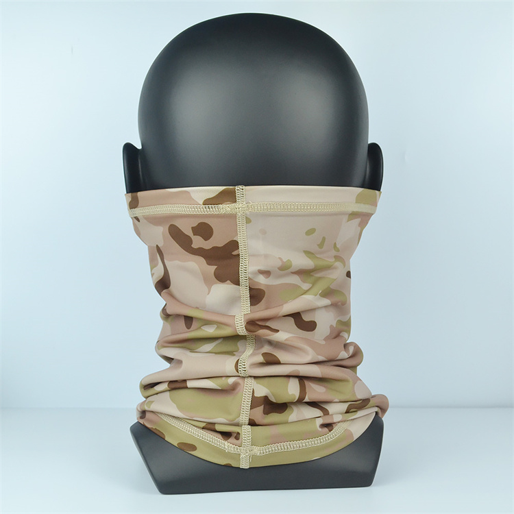 Balaclava Camouflage Cycling Tactical Face Mask Shield Breathable bandana Full Cover Face Hoods Scarf Hat Ski Mask Neck Summer