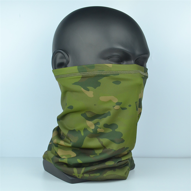 Balaclava Camouflage Cycling Tactical Face Mask Shield Breathable bandana Full Cover Face Hoods Scarf Hat Ski Mask Neck Summer