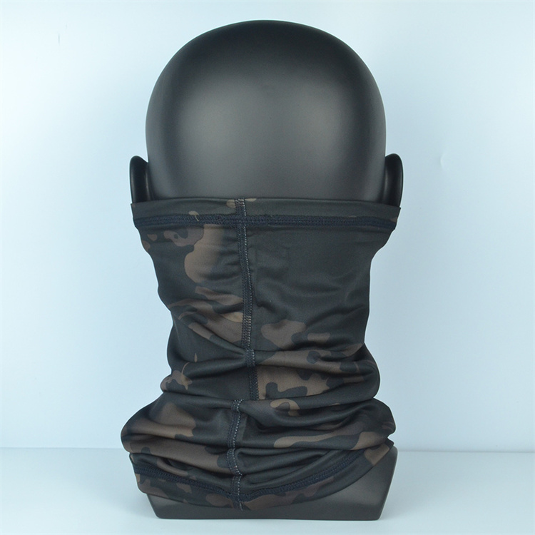 Balaclava Camouflage Cycling Tactical Face Mask Shield Breathable bandana Full Cover Face Hoods Scarf Hat Ski Mask Neck Summer