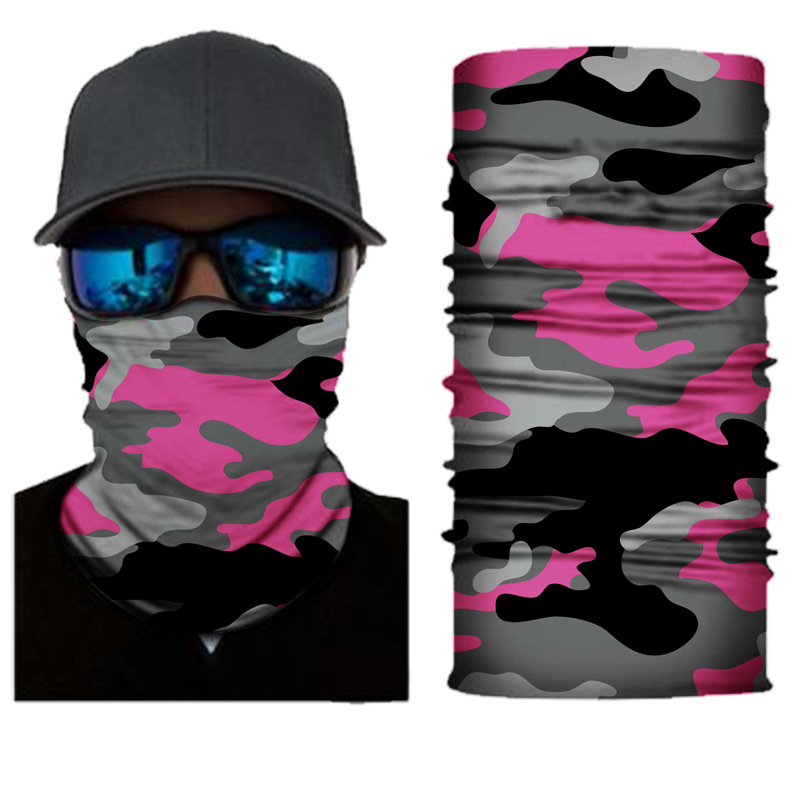 Mege Military Tactical Bandana Summer Face Scarves Tubular Head Mask Scraf Camo Anti-UV Windproof Airsoft Neck Gaiter Cover