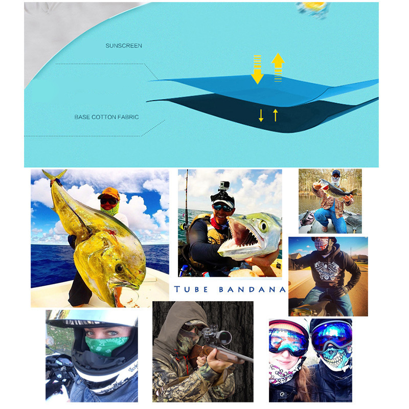 Mege Military Tactical Bandana Summer Face Scarves Tubular Head Mask Scraf Camo Anti-UV Windproof Airsoft Neck Gaiter Cover