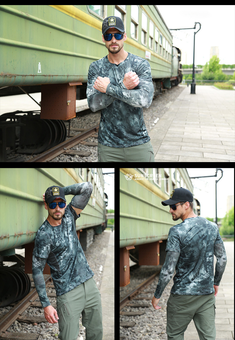 Mege Tactical Camouflage Sports 2pcs Arm Sleeve Basketball Cycling Arm Warmer Summer Running Fishing UV Protection Cuff Cover