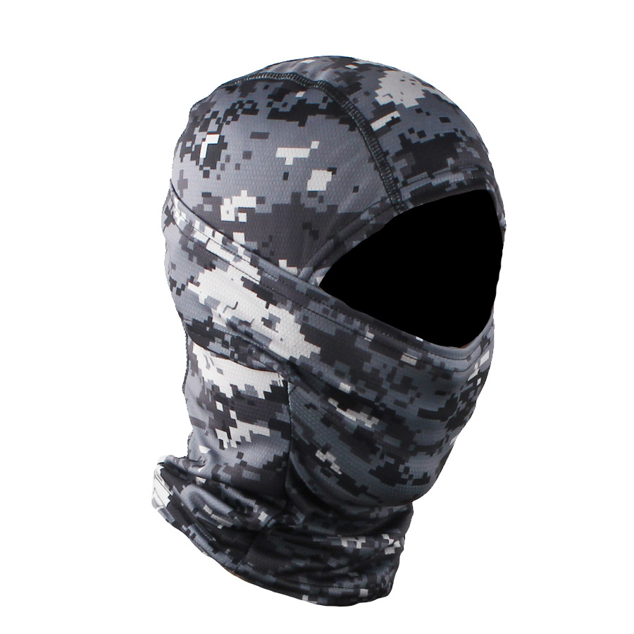 Mege Brand Tactical Camouflage Balaclava Army Face Mask Cycling War ...