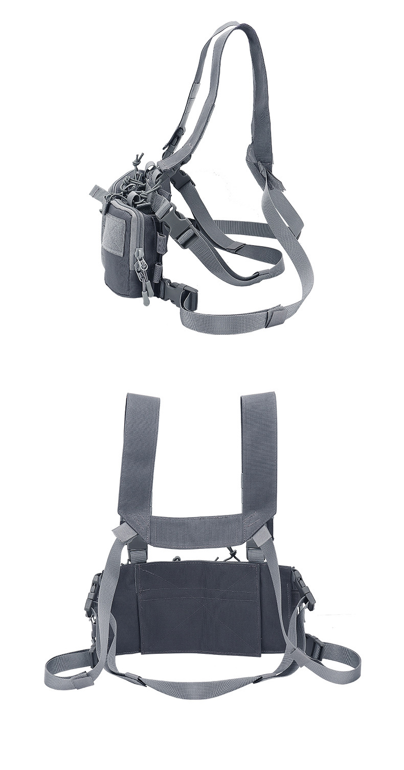 Mege Tactical Vest Airsoft Military Gear Men Waist Pack Magazine Pouch Holster Molle System Swat CS Match Wargame TCM Chest Rig