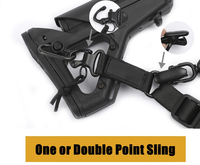 Mege Tactical 2 Point Rifle Sling Shoulder Strap Belt Nylon Adjustable One Single Point Paintball Airsoft Gear Gun Safety Rope Mege Tactical 2 Point Rifle Sling Shoulder Strap Belt Nylon Adjustable One Single Point Paintball Airsoft Gear Gun Safety Rope