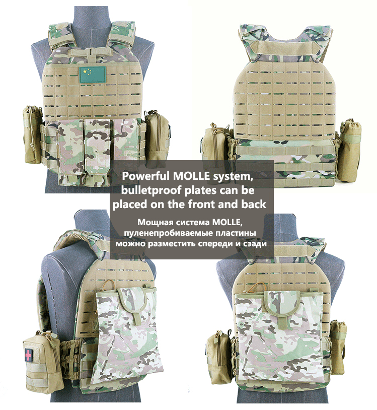 Mege Nylon Hunting Tactical Vest Military Molle Plate Carrier Magazine Airsoft Paintball CS Outdoor Protective Lightweight Vest Mege Nylon Hunting Tactical Vest Military Molle Plate Carrier Magazine Airsoft Paintball CS Outdoor Protective Lightweight Vest