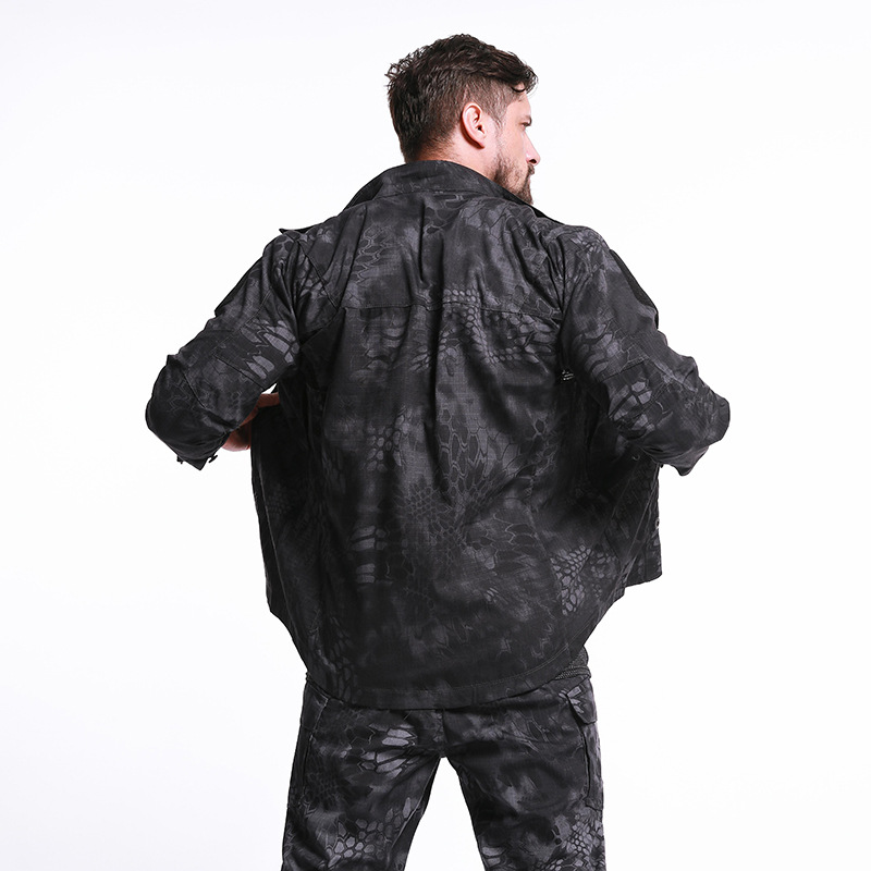 Mege Tactical Military Jacket Camouflage Combat Shirt Multi Pockets Breathable Outdoor Airsoft Paintball Male AutumnOutwear