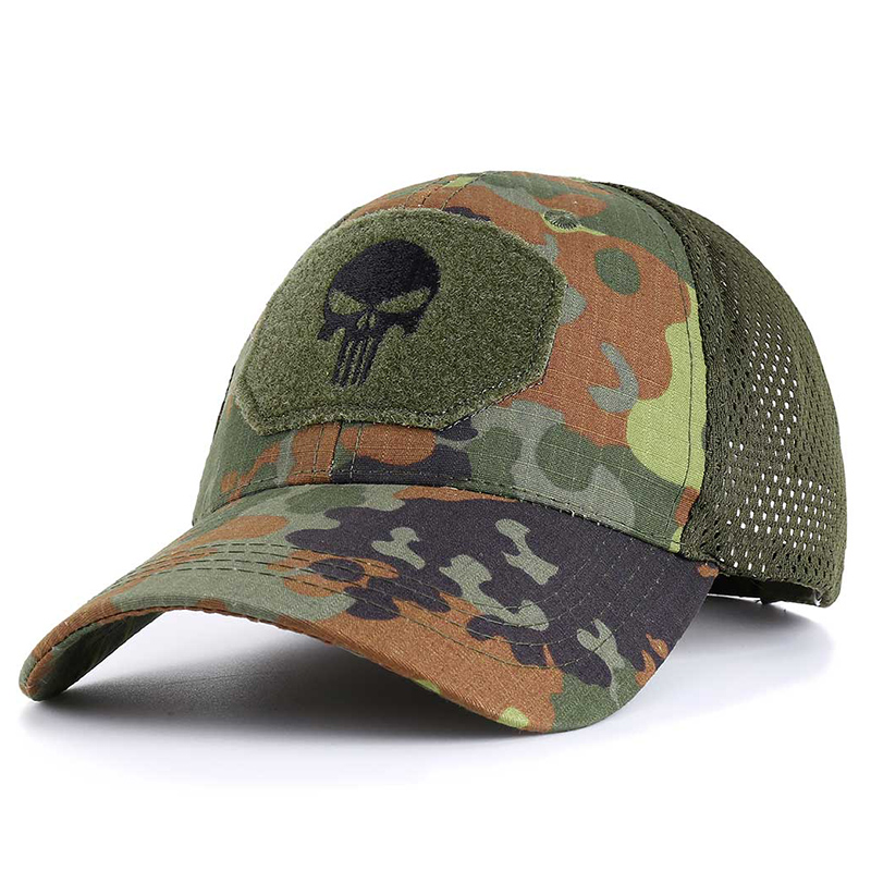 Camouflage Military Baseball Cap Adjustable Army Tactical Camo Snapback ...