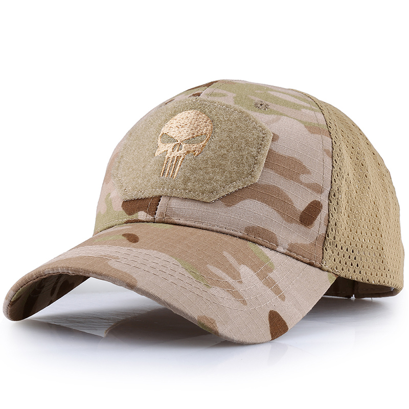 Camouflage Military Baseball Cap Adjustable Army Tactical Camo Snapback ...