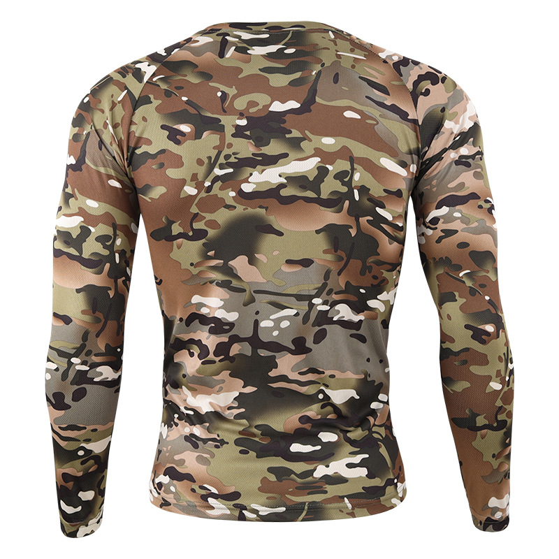 Mege Tactical Camouflage T-shirt Men Long Sleeve Camisa masculina Quick Dry Outdoor Military Airsoft Paintball Training Clothing Mege Tactical Camouflage T-shirt Men Long Sleeve Camisa masculina Quick Dry Outdoor Military Airsoft Paintball Training Clothing
