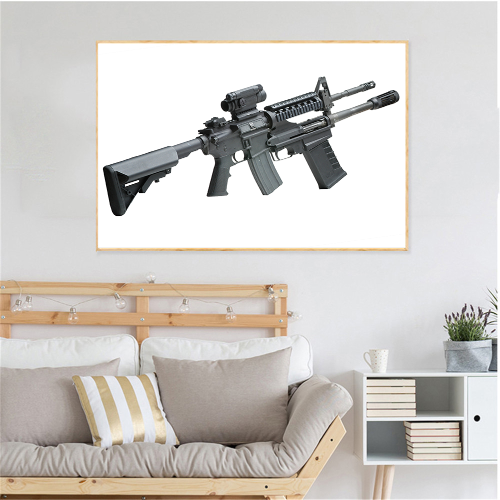 AK47 patent,Assault Rifle wall art, gun posters, wall decor,vintage print,blueprint, gift idea,Military Decorations Freeshipping