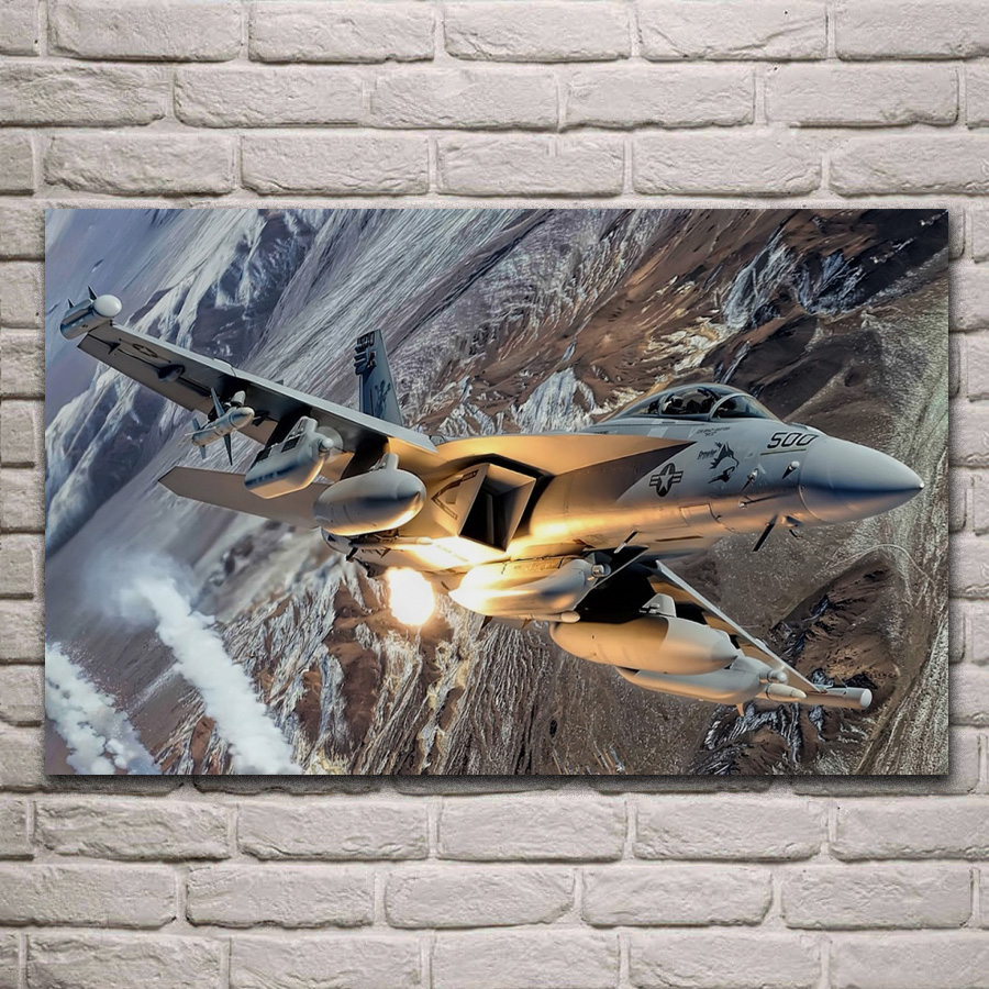 F15 aircraft airplane boeing military posters on the wall picture home living room decoration for bedroom MC812