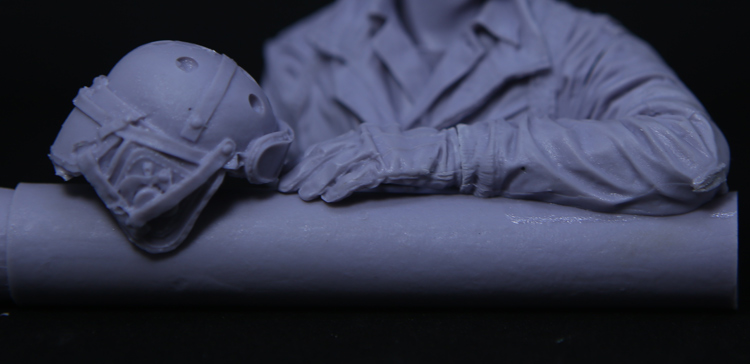 1:10Scale Die-cast Resin Movie Fury Brad Pitt Character Scene Model Resin Assembly Model Free Shipping