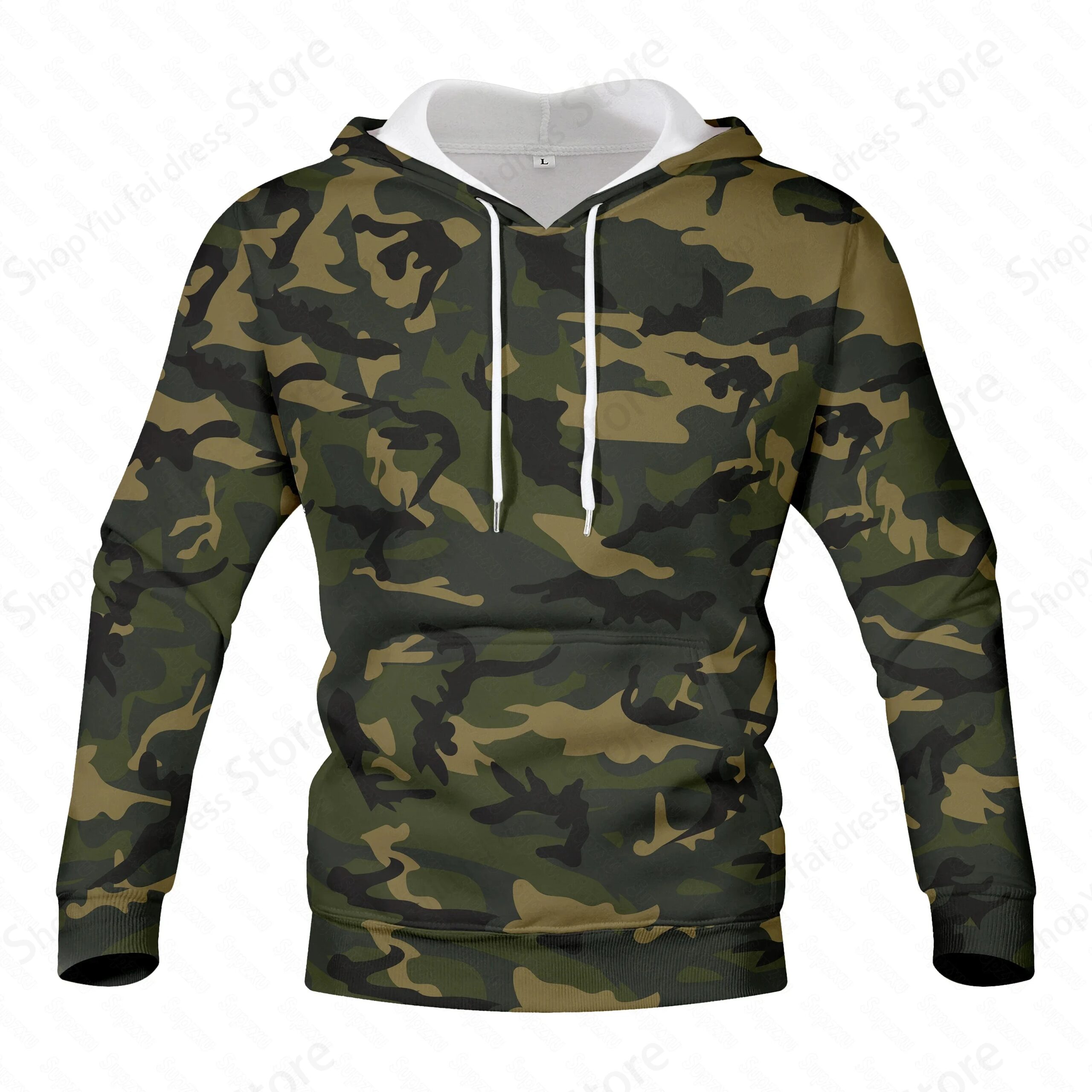 Camouflage 3d Print Hoodie Men Women Fashion Outdoors Hoodies Boy Coat Women Sweats Men Clothes Camo Tracksuit Hunting Jackets