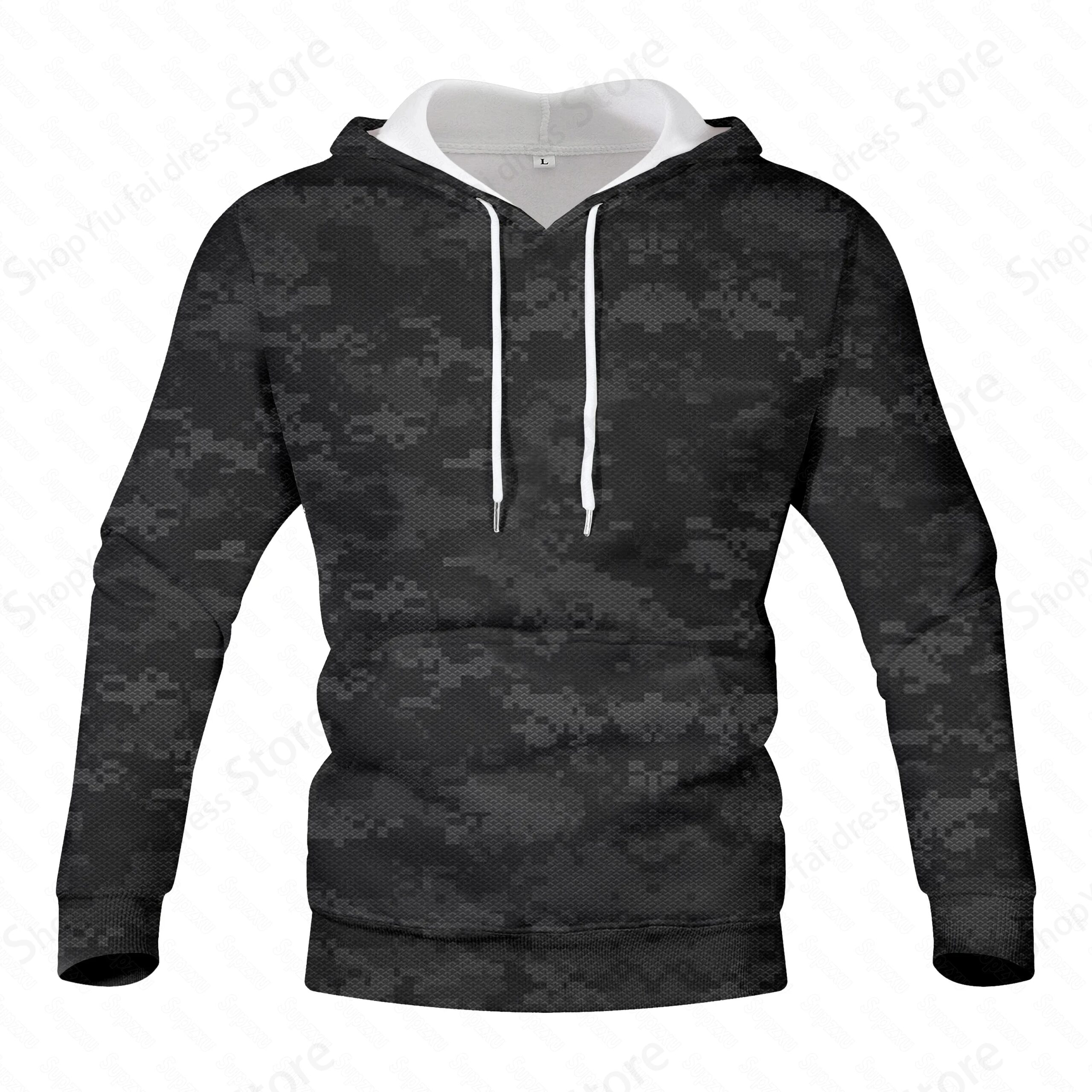 Camouflage 3d Print Hoodie Men Women Fashion Outdoors Hoodies Boy Coat Women Sweats Men Clothes Camo Tracksuit Hunting Jackets
