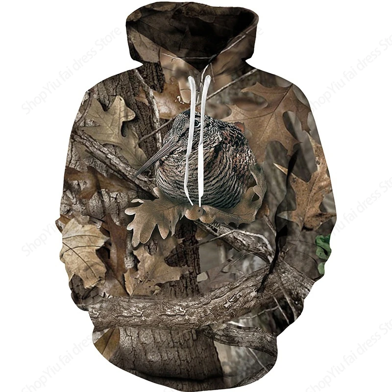 Hunting Animal 3d Print Hoodie Men Women Fashion Outdoor Hoodies Camouflage Sweatshirt Boy Coats Women Sweat Wild Deer Tracksuit