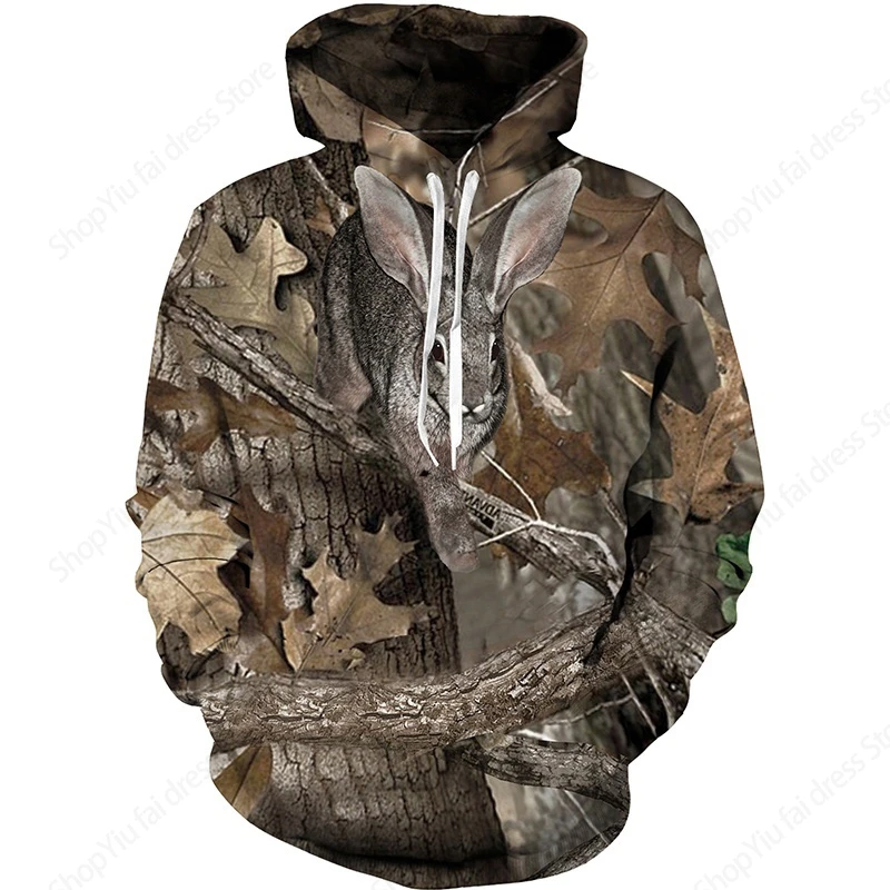 Hunting Animal 3d Print Hoodie Men Women Fashion Outdoor Hoodies Camouflage Sweatshirt Boy Coats Women Sweat Wild Deer Tracksuit