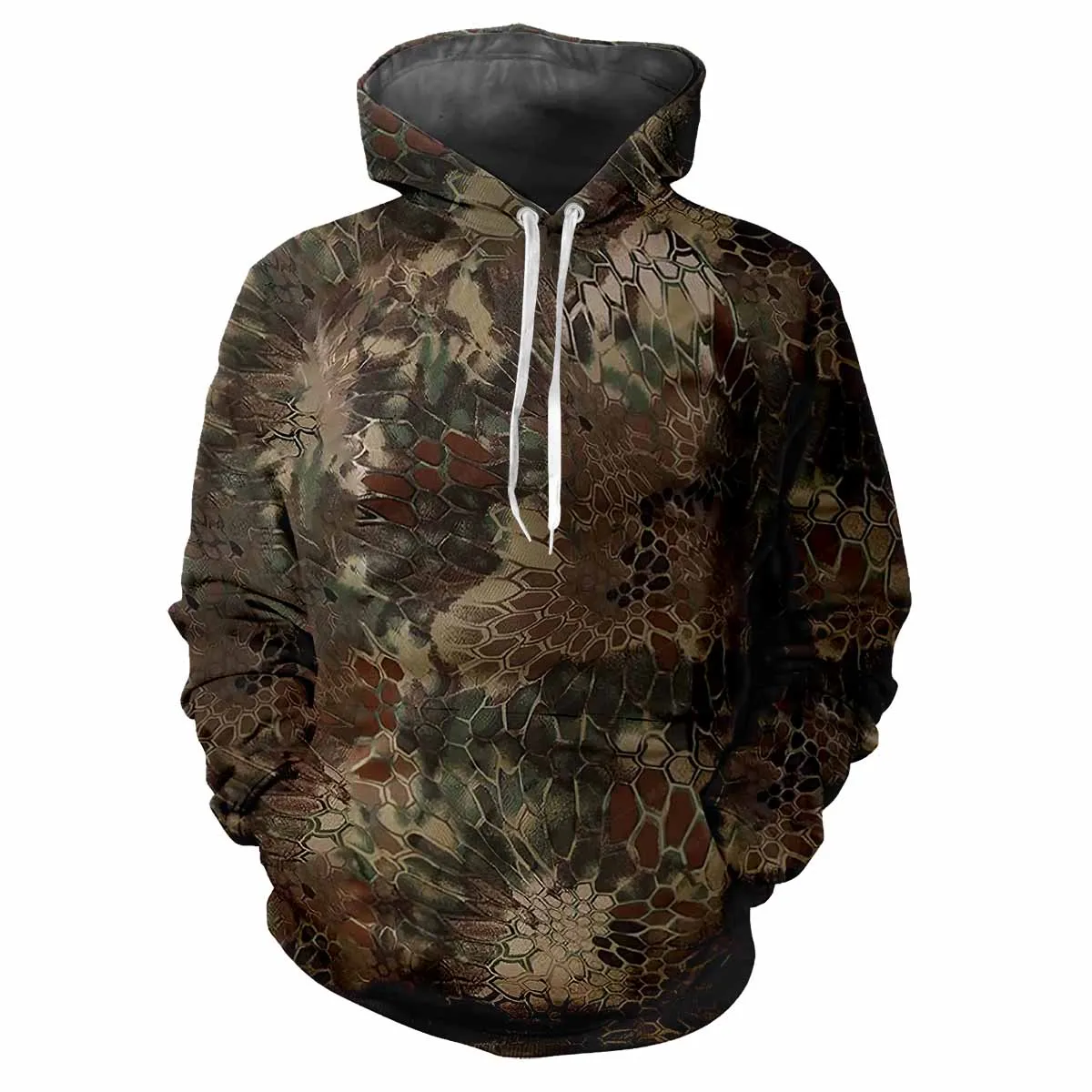 Forest Camouflage Hunting Animals Outdoor Camouflage Spring Autumn Men's Hoodie Street Trend Loose Comfortable Casual Clothing Forest Camouflage Hunting Animals Outdoor Camouflage Spring Autumn Men's Hoodie Street Trend Loose Comfortable Casual Clothing