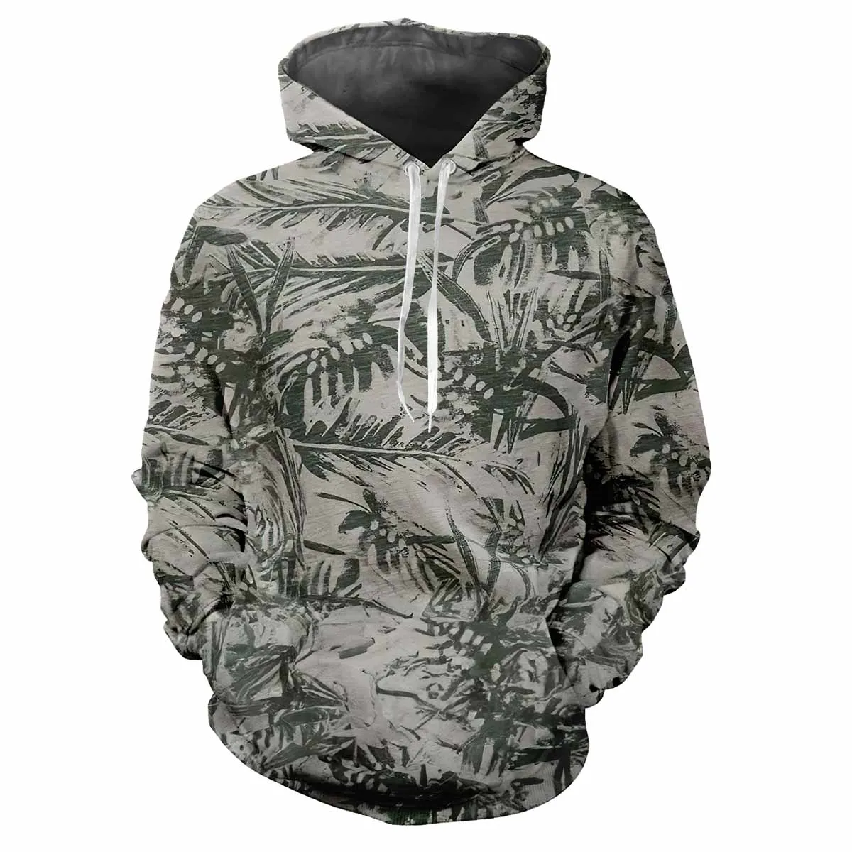 Forest Camouflage Hunting Animals Outdoor Camouflage Spring Autumn Men's Hoodie Street Trend Loose Comfortable Casual Clothing Forest Camouflage Hunting Animals Outdoor Camouflage Spring Autumn Men's Hoodie Street Trend Loose Comfortable Casual Clothing