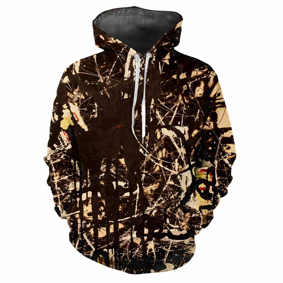 Forest Camouflage Hunting Animals Outdoor Camouflage Spring Autumn Men's Hoodie Street Trend Loose Comfortable Casual Clothing Forest Camouflage Hunting Animals Outdoor Camouflage Spring Autumn Men's Hoodie Street Trend Loose Comfortable Casual Clothing
