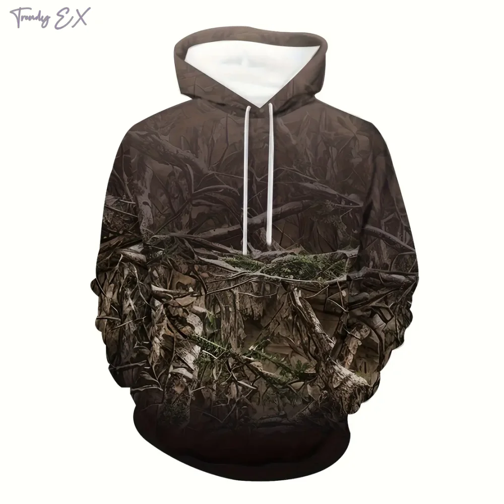 Autumn Hoodies Men 3D Camouflage Pattern Printing Outdoor Fishing hoodies Casual Sports Long Sleeves Streetwear Men's Sweatshirt Autumn Hoodies Men 3D Camouflage Pattern Printing Outdoor Fishing hoodies Casual Sports Long Sleeves Streetwear Men's Sweatshirt