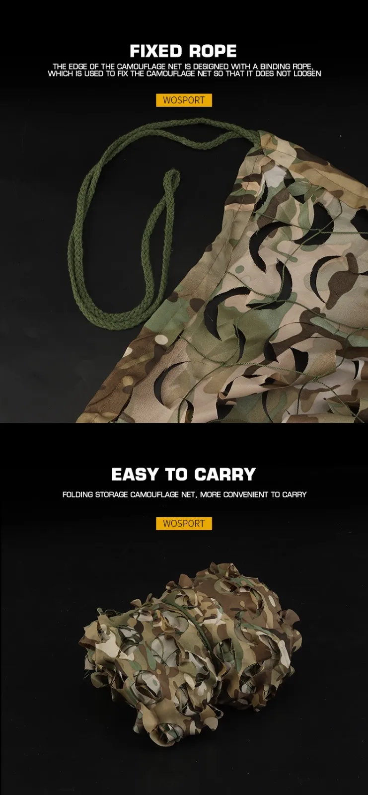 Outdoor Hunting Hidden Net 1.5 * 2m Mountain Camping Desert Tactical Hidden Camouflage Net Courtyard Shading Equipment Protect