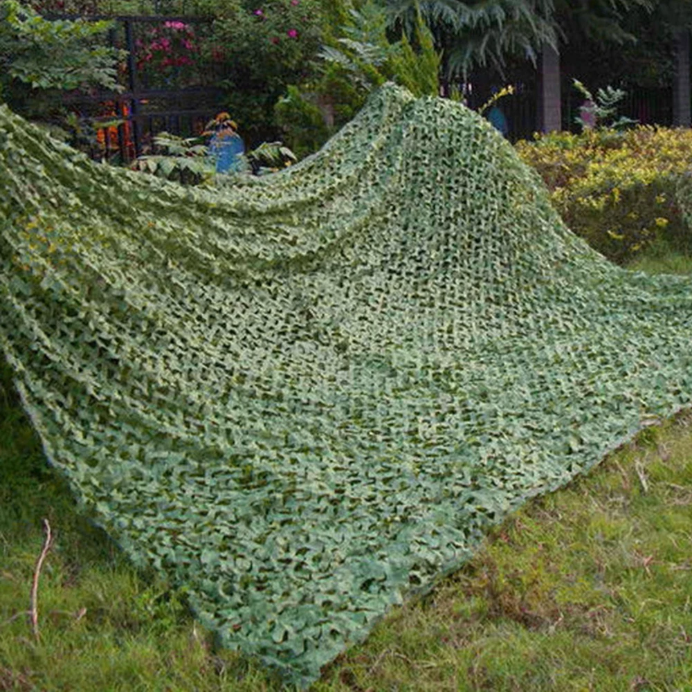 Camouflage Net Polyester Hunting Cover Flame Retardant Camo Netting Privacy Forest Landscape Shade Net for Outdoor Military Game Camouflage Net Polyester Hunting Cover Flame Retardant Camo Netting Privacy Forest Landscape Shade Net for Outdoor Military Game
