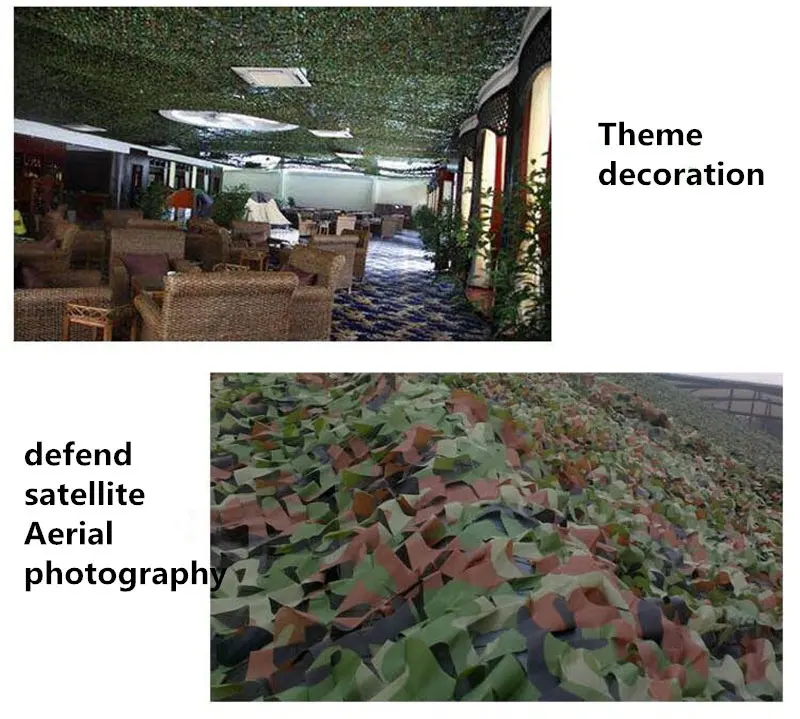 1.5*4M Camouflage Net Hunting Blind Camping Tent 150D Polyester Sun Shelter Car Cover Outdoor Camping Hunting Fishing SunShade