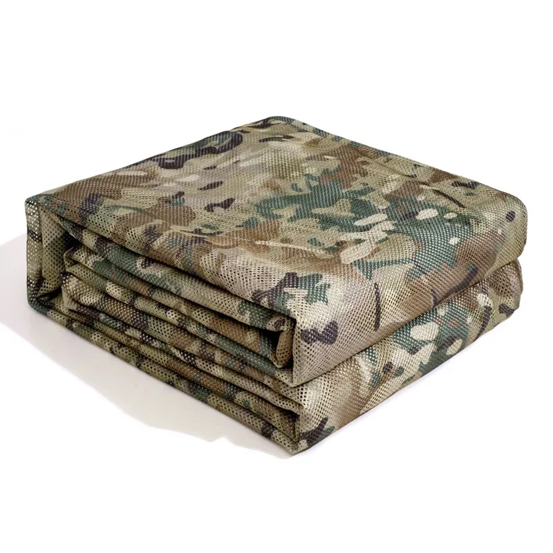 300D Camo Quiet Mesh Outdoor Camouflage Netting for Hunting Sunshade Anti-bird Camping Concealment Shooting Blindfold Decoration 300D Camo Quiet Mesh Outdoor Camouflage Netting for Hunting Sunshade Anti-bird Camping Concealment Shooting Blindfold Decoration