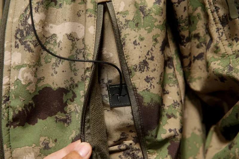 Hiking Jackets Autumn Men's Camouflage Fleece Jackets Tactical Clothing 2024 Men Camouflage Windbreakers