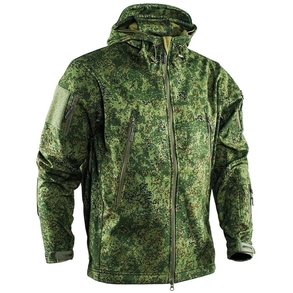 Tactics Jackets Men Outdoor Sports Soft Shell RucamoCamouflage Coats Training Fleece Warm Waterproof Windproof Trip Cargo Jacket Tactics Jackets Men Outdoor Sports Soft Shell RucamoCamouflage Coats Training Fleece Warm Waterproof Windproof Trip Cargo Jacket