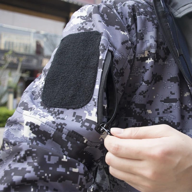 Shark Skin Soft Shell Tactical Jacket Waterproof Windbreaker Fleece Coat Hunt Clothes Camouflage New Hiking Jacket Shark Skin Soft Shell Tactical Jacket Waterproof Windbreaker Fleece Coat Hunt Clothes Camouflage New Hiking Jacket