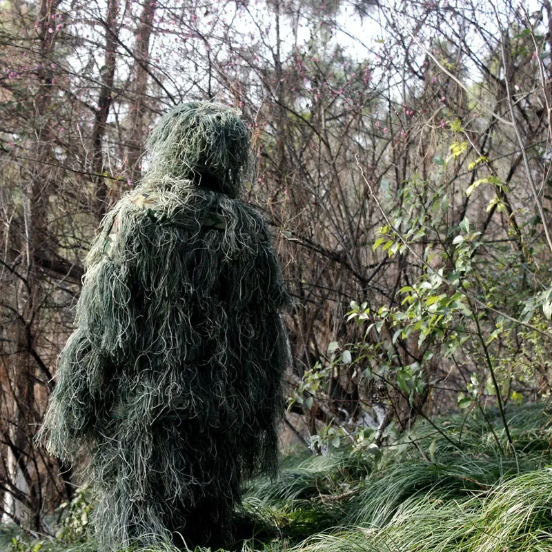 Camouflage suit 3D withered grass Ghillie set, 5-piece hunting suit hunting suit set Camouflage suit 3D withered grass Ghillie set, 5-piece hunting suit hunting suit set