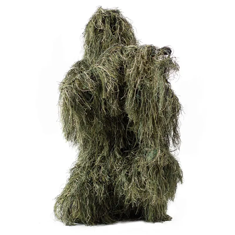Camouflage suit 3D withered grass Ghillie set, 5-piece hunting suit hunting suit set Camouflage suit 3D withered grass Ghillie set, 5-piece hunting suit hunting suit set