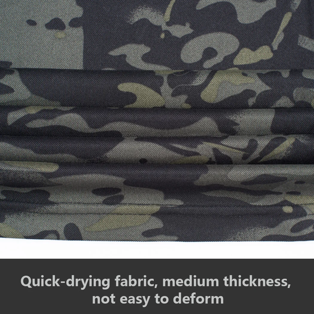 Mege Men Tactical Multicam T-shirt Quick-drying Camo Short Sleeve T Shirt Hunting Clothes