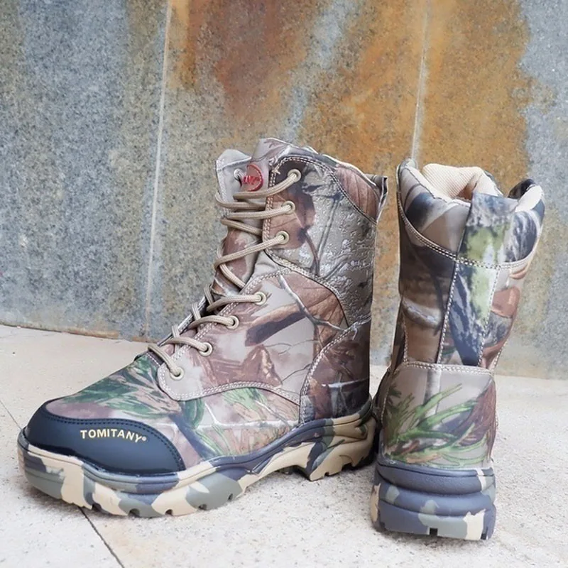 Men's Desert Camouflage Boots Special Combat Outdoor High Top Shoes for Men Cs Fans Tactical Boots Men's Hunter Sneakers Men's Desert Camouflage Boots Special Combat Outdoor High Top Shoes for Men Cs Fans Tactical Boots Men's Hunter Sneakers