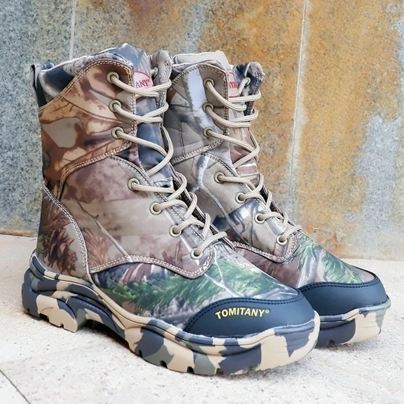 Men's Desert Camouflage Boots Special Combat Outdoor High Top Shoes for Men Cs Fans Tactical Boots Men's Hunter Sneakers Men's Desert Camouflage Boots Special Combat Outdoor High Top Shoes for Men Cs Fans Tactical Boots Men's Hunter Sneakers