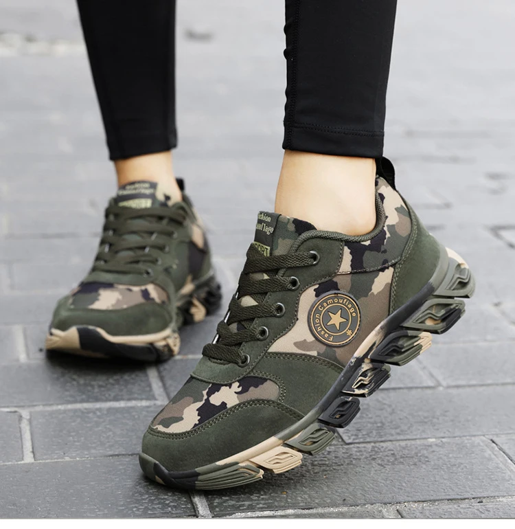 TaoBo Women Camouflage Casual Walking Shoes Mens Ventilate Fashion Tennis Female Footwear Zapatillas Mujer