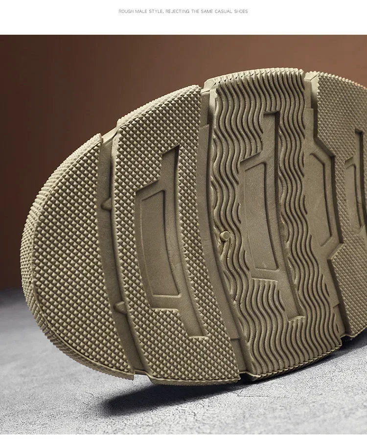 Camouflage Boots for Men Autumn Winter Platform  Boots Outdoor High-top Shoes Men Ankle Boots Buty Robocze Meskie