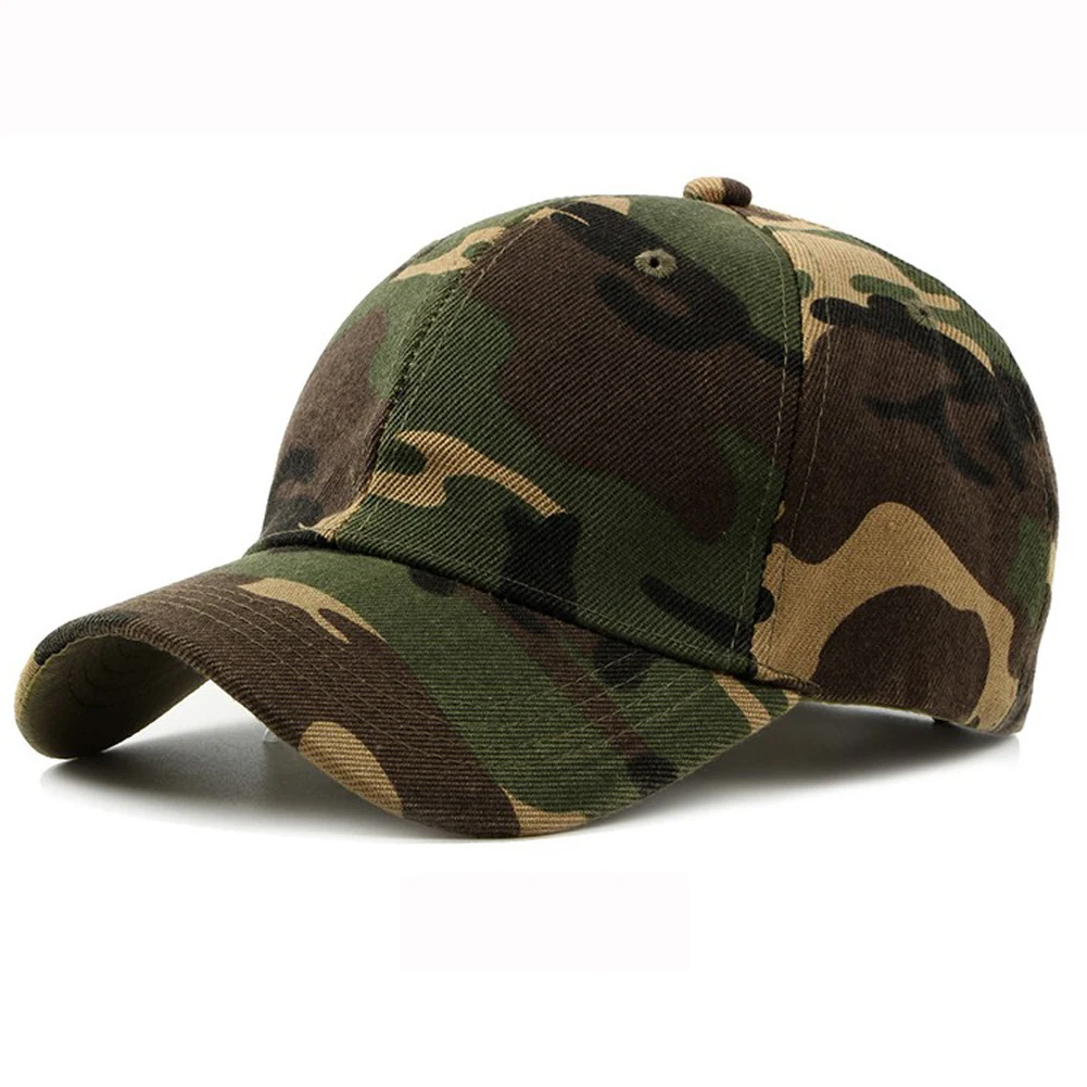 Outdoor Sunscreen Quick-Drying Cap Jungle Leaves Camouflage Cap Unisex Men And Women Camo Baseball Cap Hat Casquette Fishing Hat